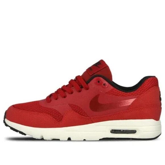 Nike Air Max 1 Ultra Essentials Women Red Sneakers. Size 5.5. New In Box! - Picture 1 of 12